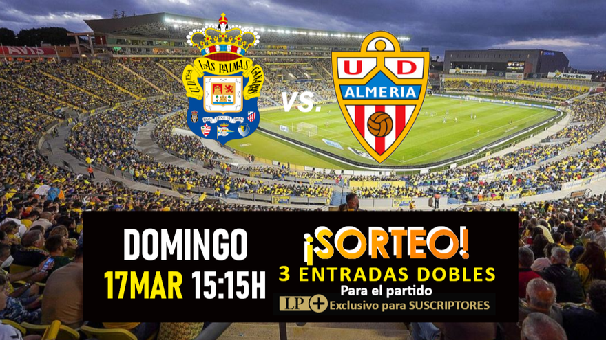 Sorteo de Entradas para el partido UD Las Palmas vs. UD Almería