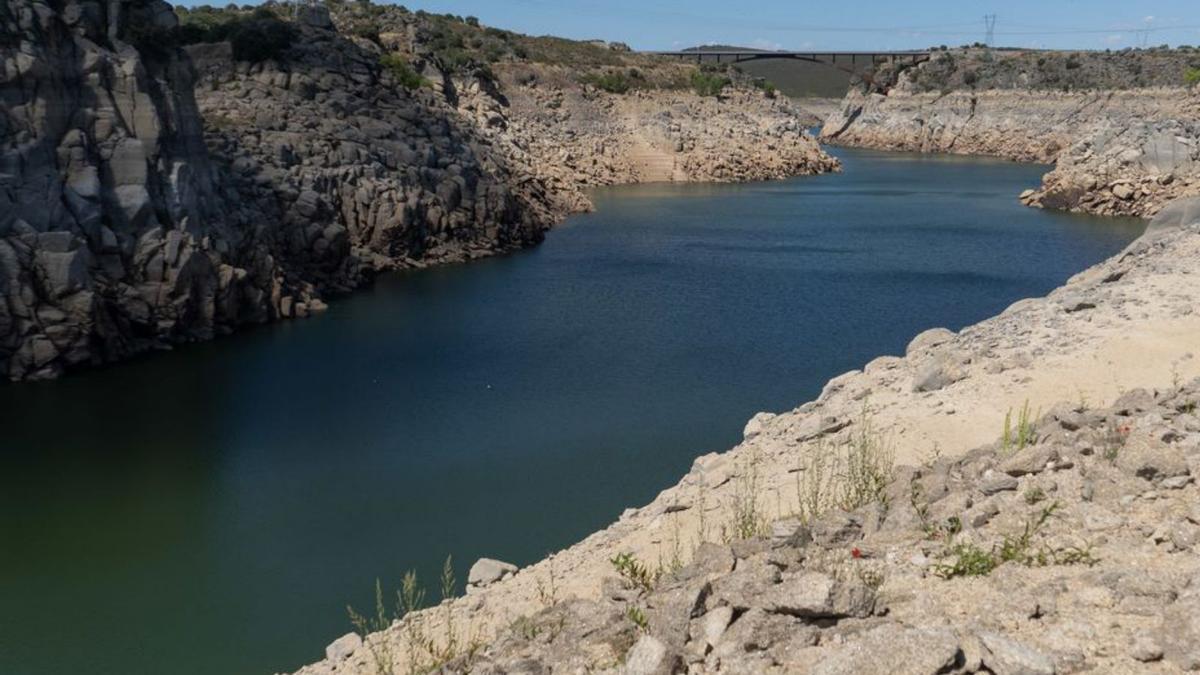 Embalse de Ricobayo.