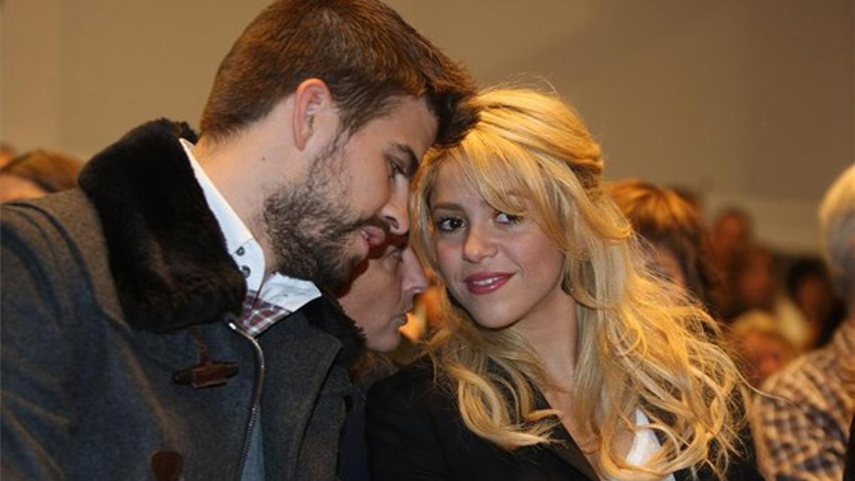 Piqué y Shakira.