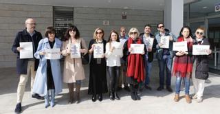 Protesta de letrados de Justicia en Ibiza: «El trato del Gobierno está siendo de menosprecio absoluto»