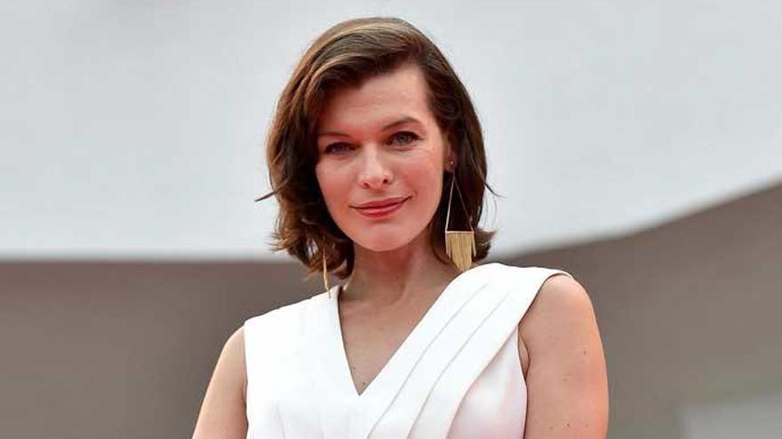 La actriz Milla Jovovich.