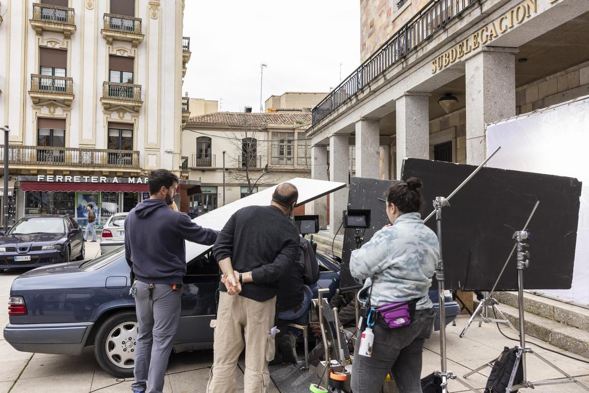 Rodaje de &quot;Soy Nevenka en Zamora