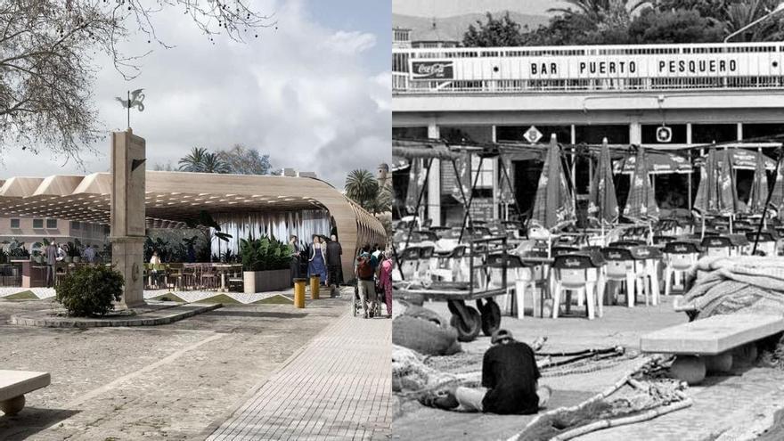 Nuevo bar Pesquero de Palma: así era en sus inicios el histórico local del Moll de sa Llotja que se renovará por 2,9 millones de euros