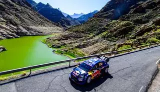 Rally Islas Canarias: tramo Valleseco-Artenara
