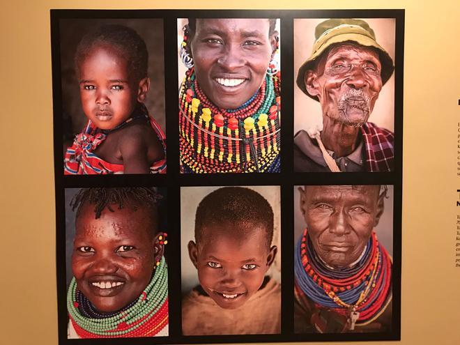 Retratos Turkana en el Museo de Antropología