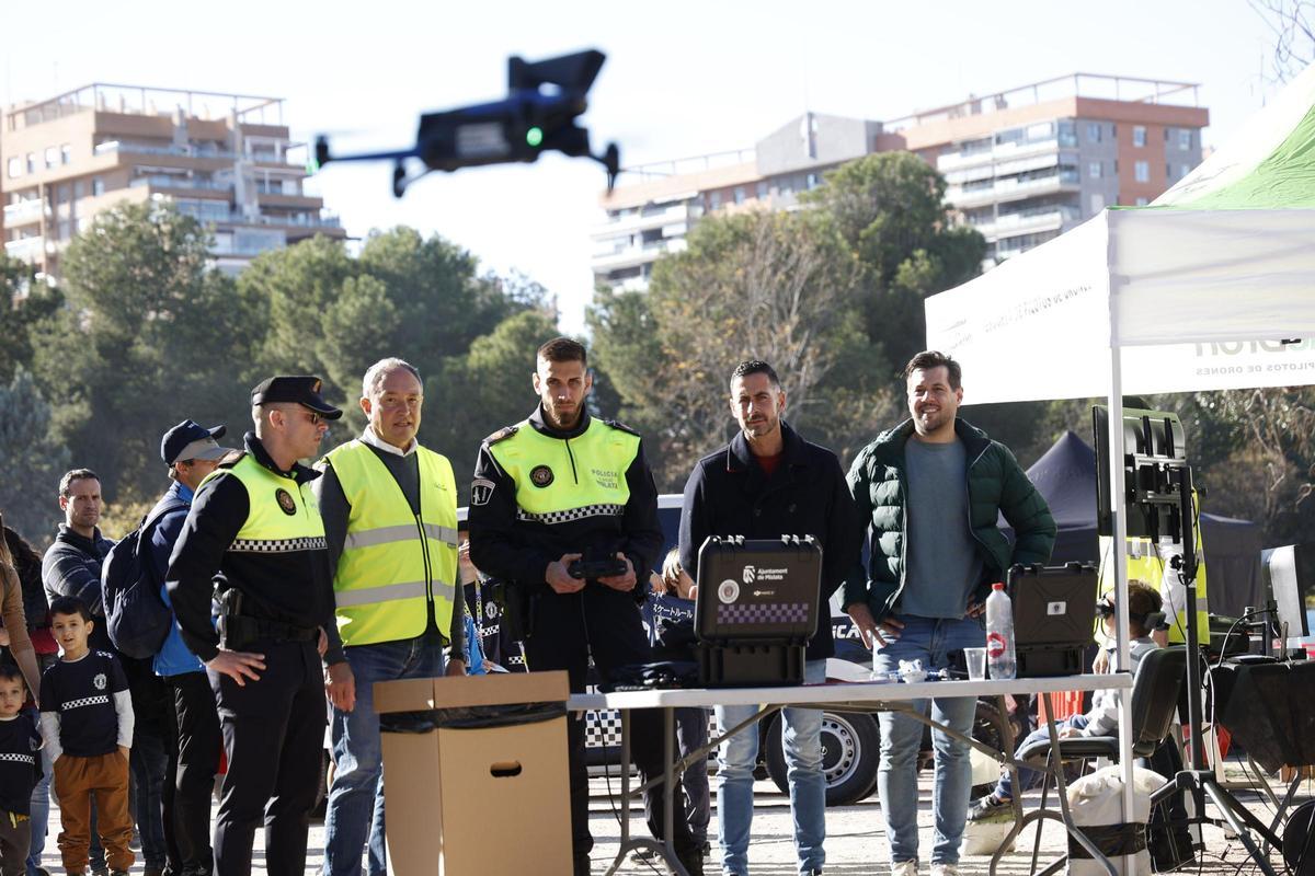 Exhibición de drones, en una imagen de archivo.
