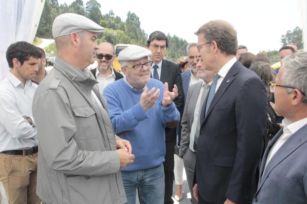 Abre la Autovía do Morrazo pendiente del falso túnel de Cangas y asegurar los taludes