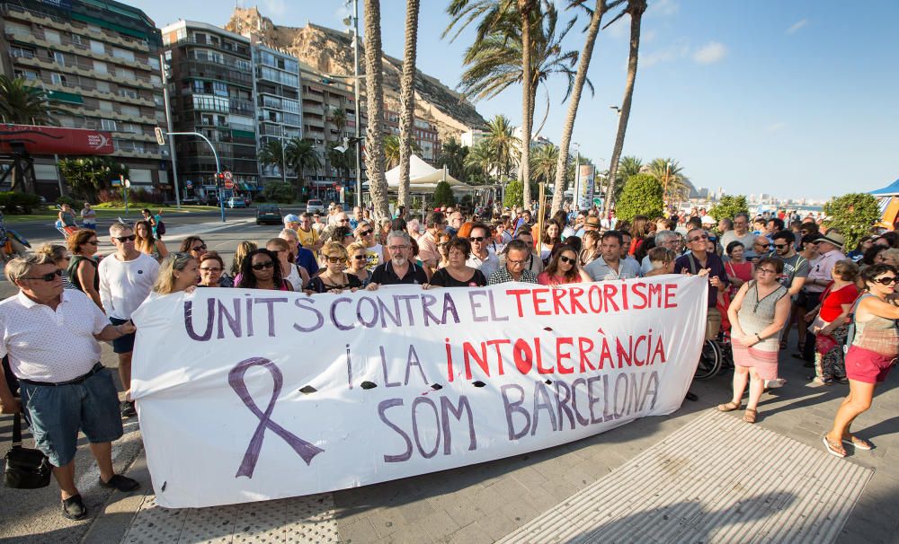 Alicante, contra el terror y el odio