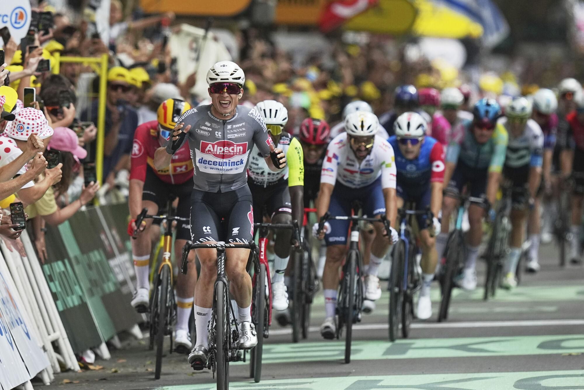 La etapa 1 del Tour de Francia, en imágenes.