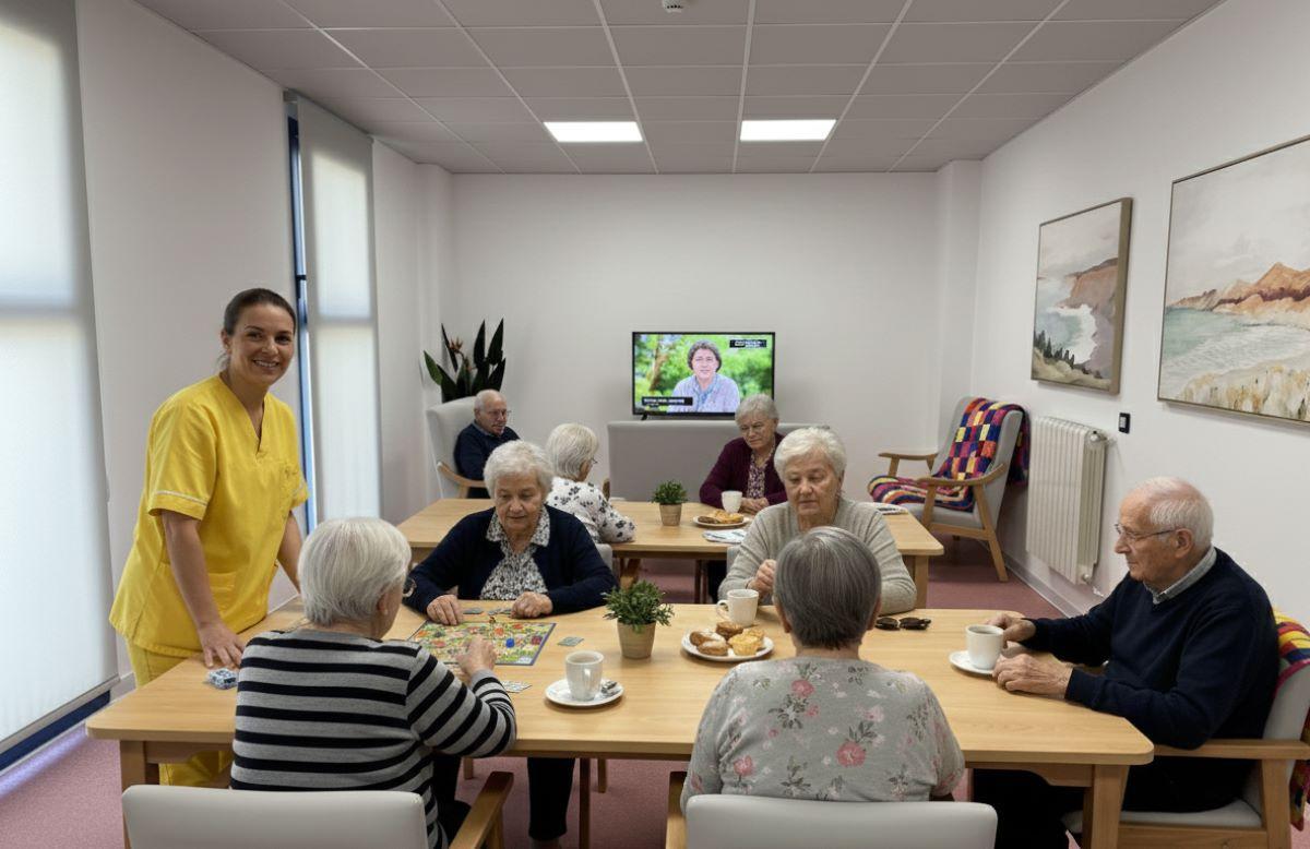 A casa foi deseñada pensando no confort e na seguridade.