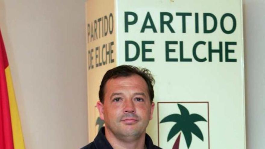 Jesús Ruiz Pareja, el candidato del Partido de Elche.