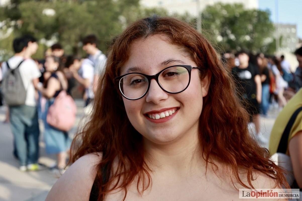Primera jornada de la PAU en el campus de Espinardo