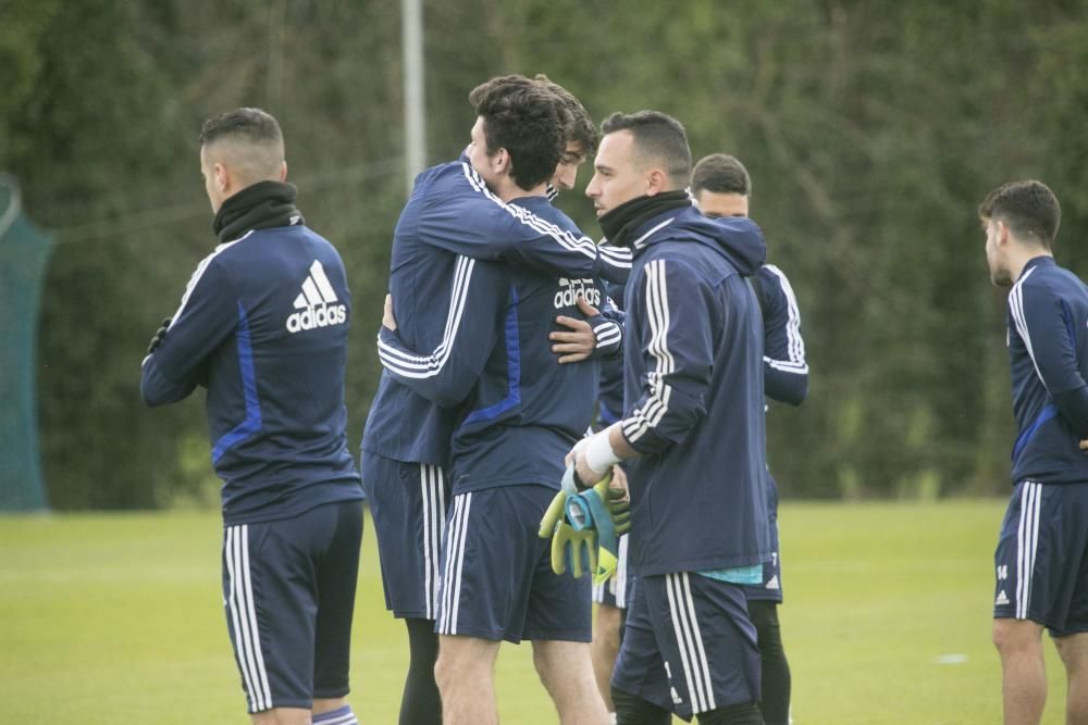 Entrenamiento del Real Oviedo