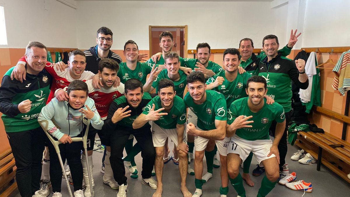 El Jerez, celebrando la victoria.