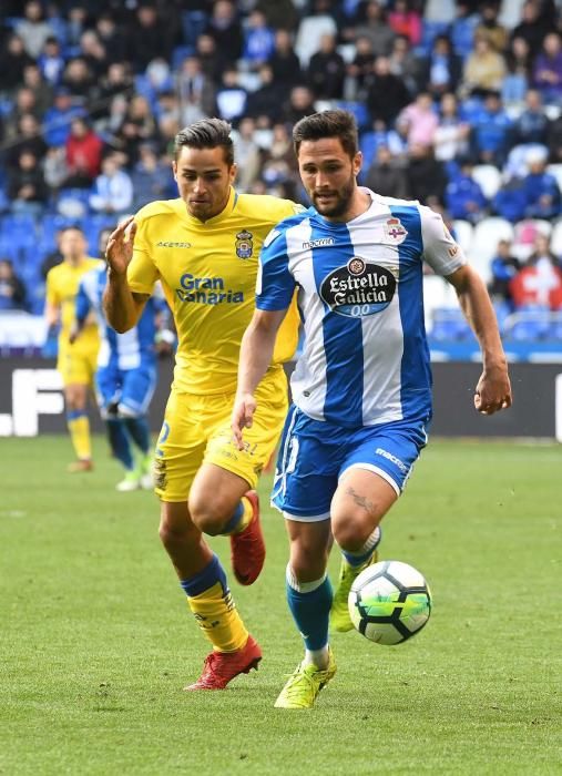 El Dépor empata ante Las Palmas en Riazor