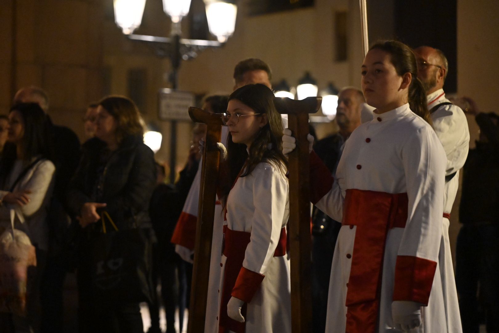 Viernes Santo en Castelló: procesión y Cristo yacente