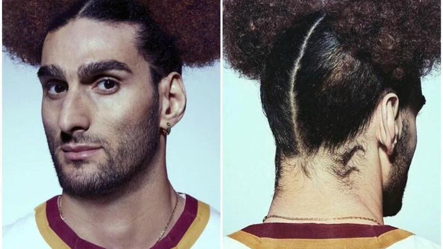 El nuevo peinado de Fellaini que se ha hecho viral