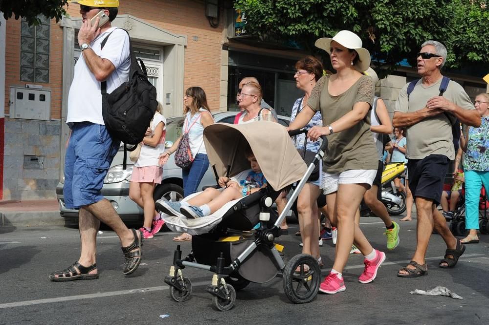 Romería de la Virgen de la Fuensanta: Paso por Bar