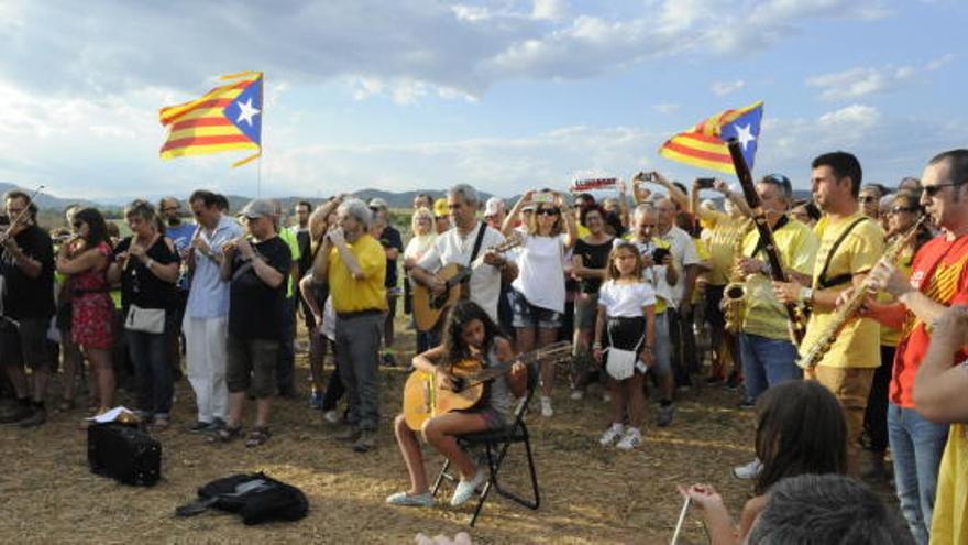 Música per la Llibertat, un diumenge a Lledoners