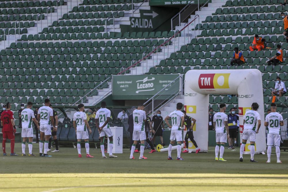 Los franjiverdes no pasan del empate frente a un Extremadura que fue mejor en muchos momentos del partido.