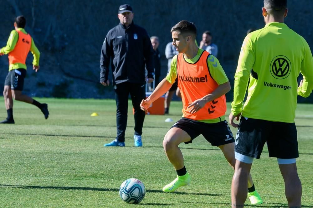 Entrenamiento de la UD Las Palmas previo al derby canario