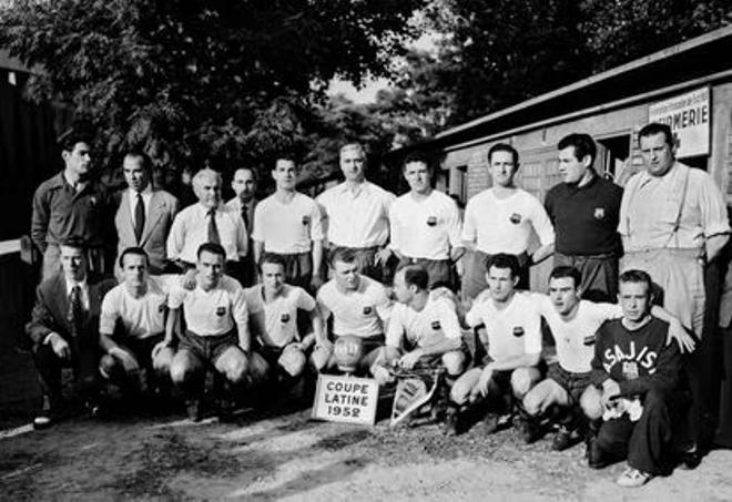 Imagen de la Copa Latina del año 1952
