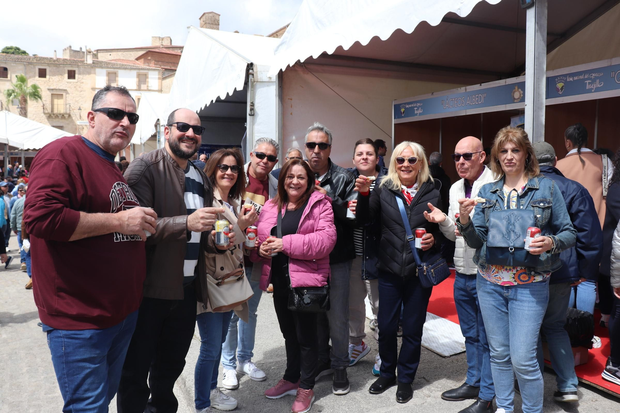 Primera jornada de la Feria Nacional del Queso de Trujillo