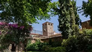 ¿Qué pasa con los jardines de Cristina Ulloa? El pequeño oasis de Cáceres que permanece cerrado por seguridad