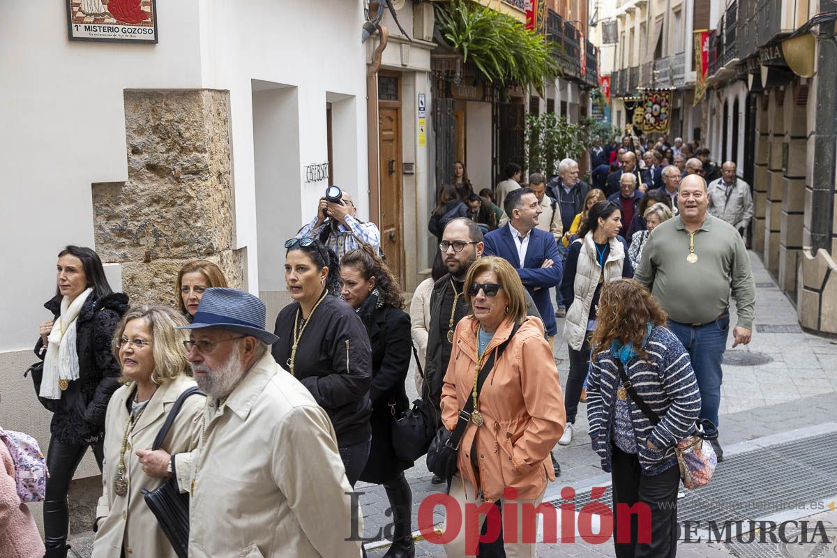 Cofradías y Hermandades de Semana Santa Peregrinan a Caravaca