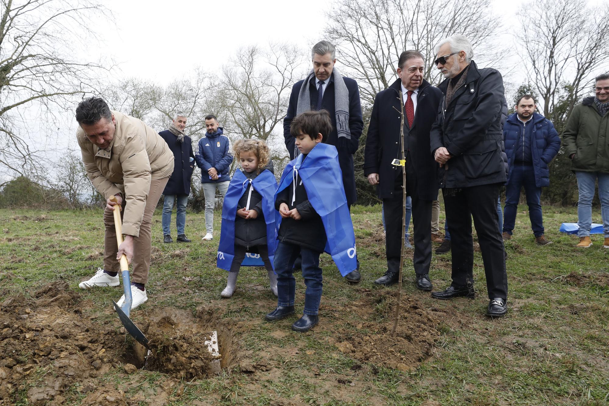 EN IMÁGENES: Así fue la presentación de la nueva ciudad deportiva del Oviedo