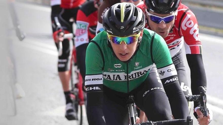 El ciclista alicantino Antonio Molina seguirá en el Caja Rural por sexta campaña consecutiva