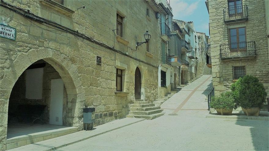 Una imagen de las calles de Valdeltormo.