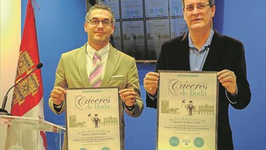 50 empresas participarán en Cáceres de Boda