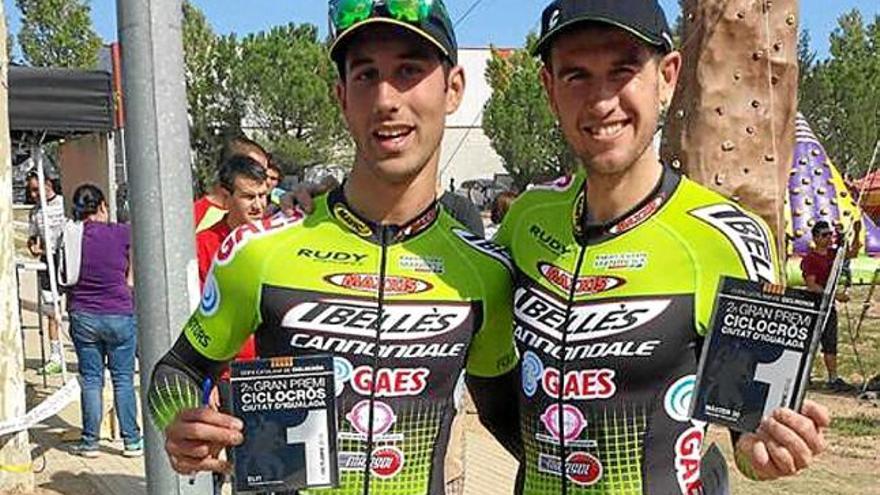 Gerard Álvarez i Pau Egeda, corredors del Tomàs Bellès