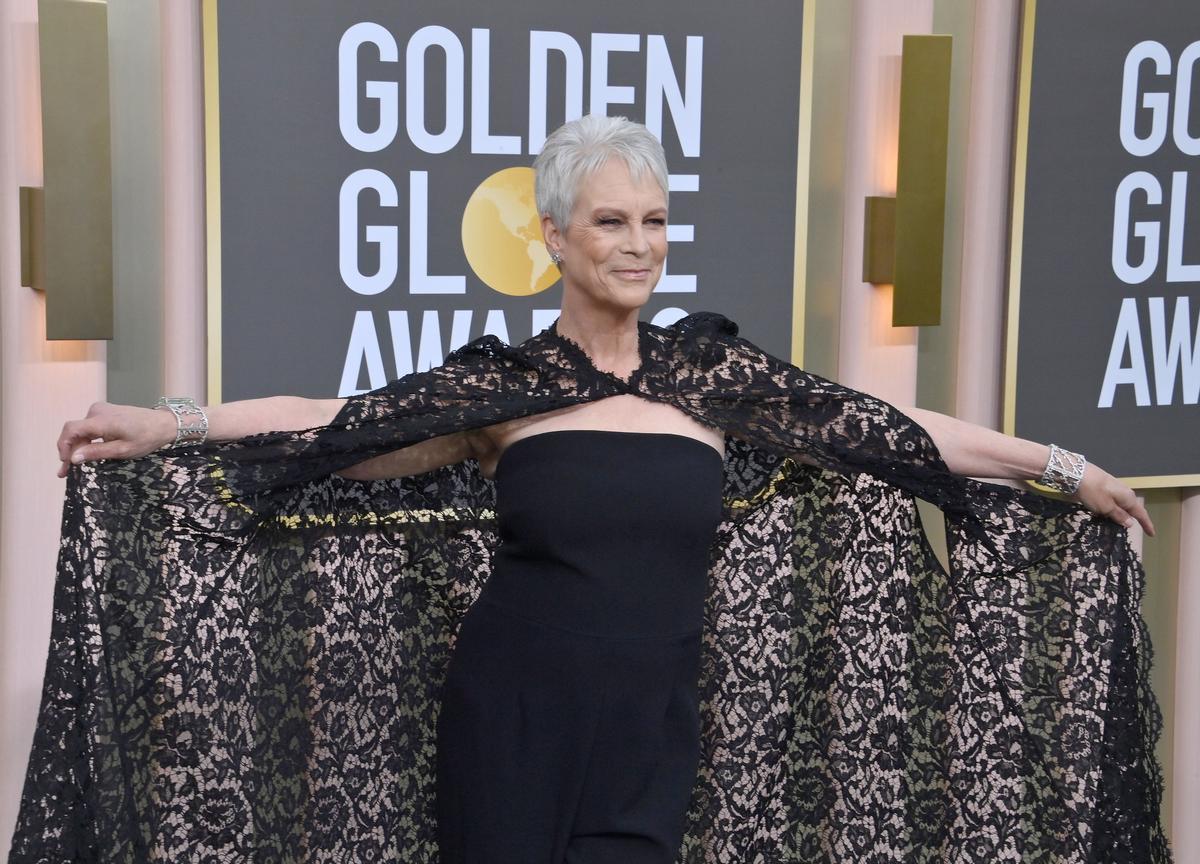 Jamie Lee Curtis Globos de Oro 2023