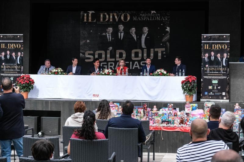 Presentación del concierto de Il Divo