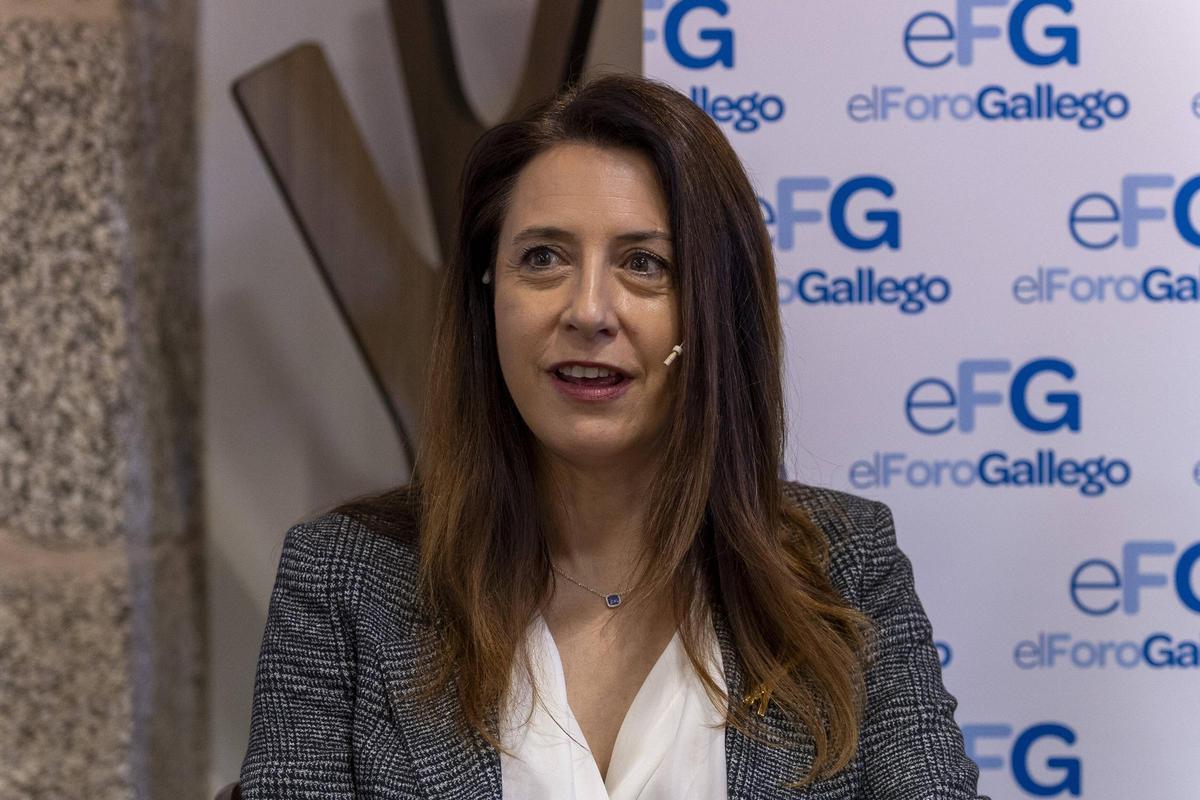 A conselleira María José Gómez.