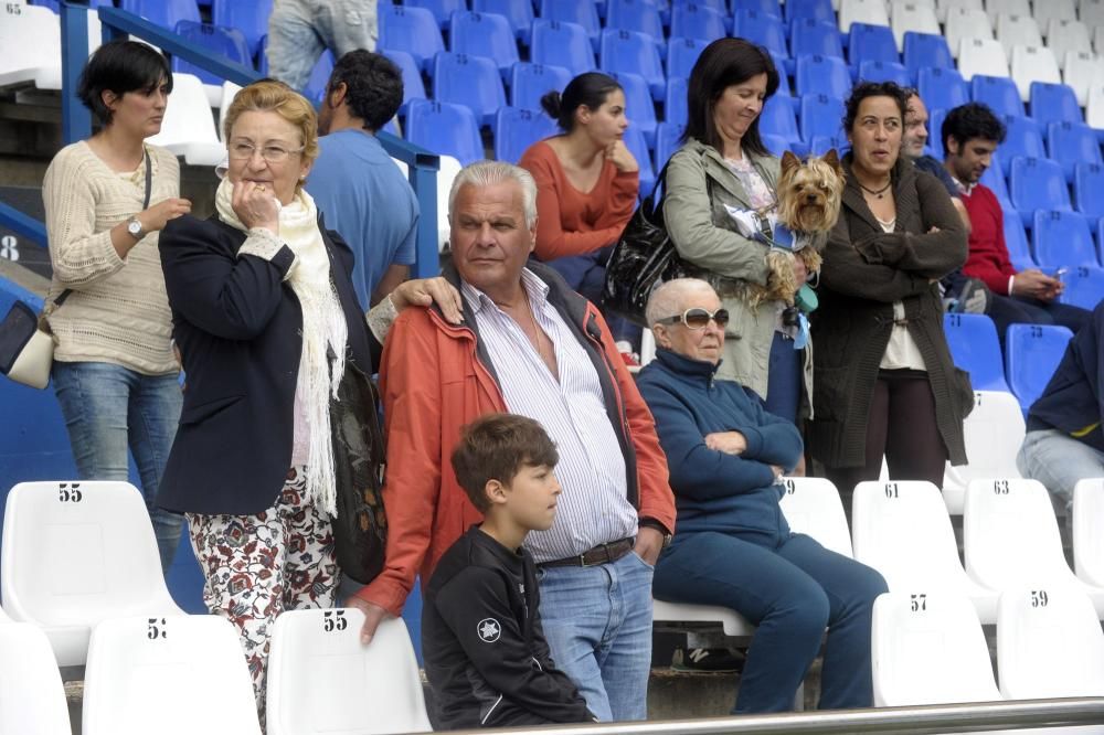 Entrenamiento de la Selección Galega en Riazor