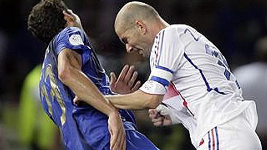 Materazzi, indemnizado por el diario que le acusó de insultos racistas a Zidane