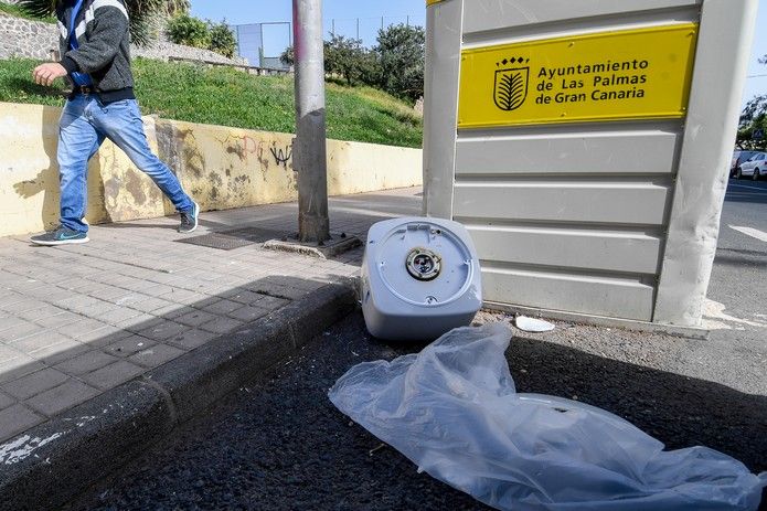 Basura y trastos en las calles