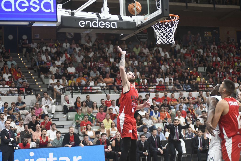 Todas las imágenes de la semifinal de la Supecopa entre el UCAM Murcia y el Unicaja