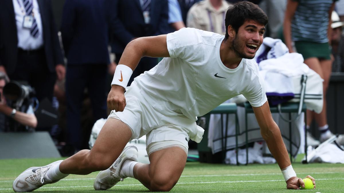 La victoria de Alcaraz en Wimbledon, en imágenes