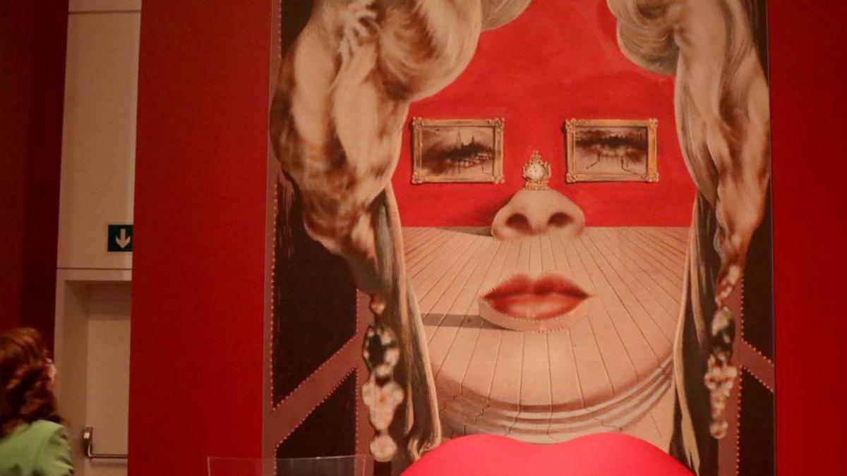 Mae West bajo el prisma surrealista de Dalí. |   // XOÁN ÁLVAREZ