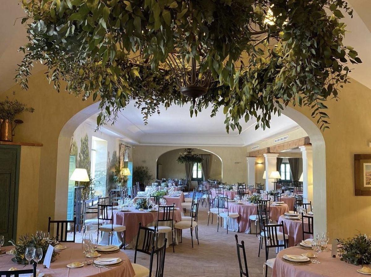 Distintos ambientes en cada uno de los salones de Finca El Capricho