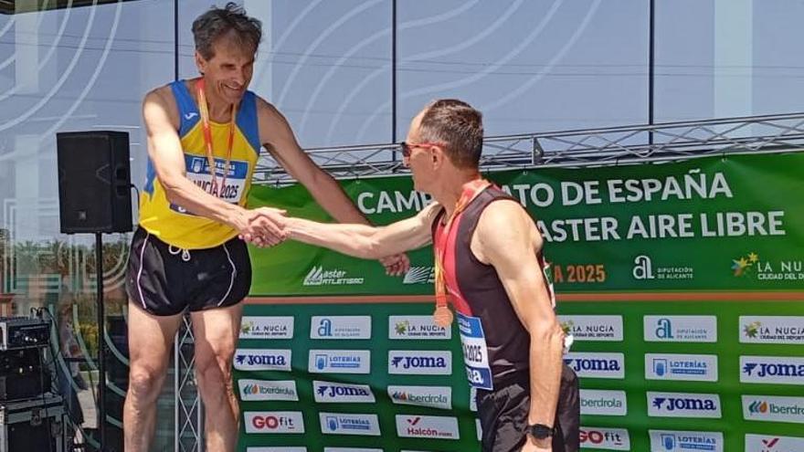 Javier Capote suma su segunda medalla de oro en el Nacional Master
