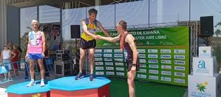 Javier Capote suma su segunda medalla de oro en el Nacional Master