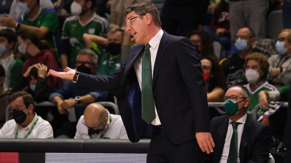 Fotis Katsikaris, durante un partido.