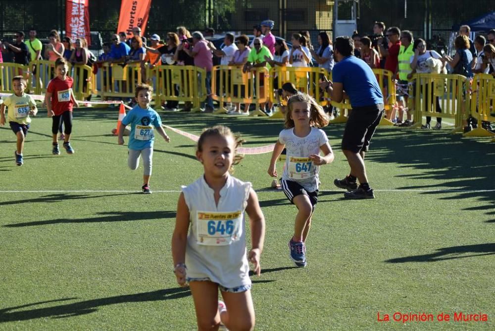 Carrera Puentes de Cieza. Pruebas de menores