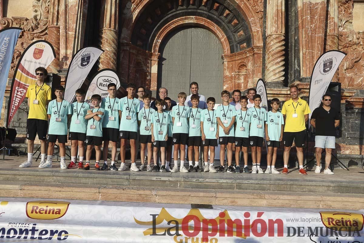 Recepción de la Tomir Cup en Caravaca