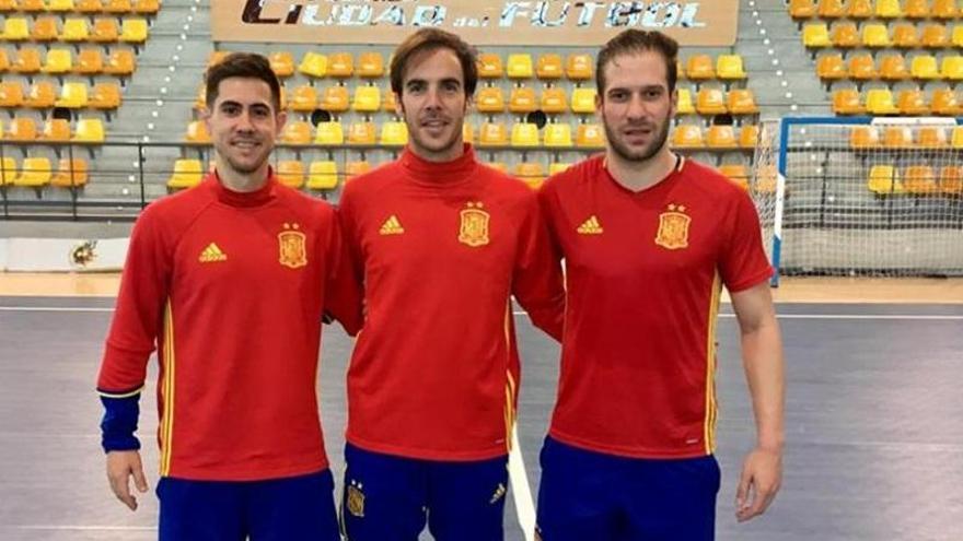 Tres cordobeses en &#039;La Roja&#039; de fútbol sala